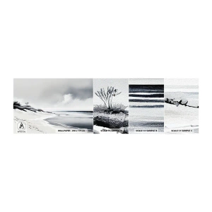 Fotobehang Staaltje Standard Eco - Voor altijd samen - Duinen, Strand, Oceaan - 100x30 cm