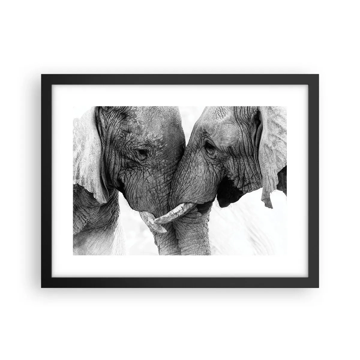 Poster in een zwarte lijst - Oprechte bekentenis - 40x30 cm