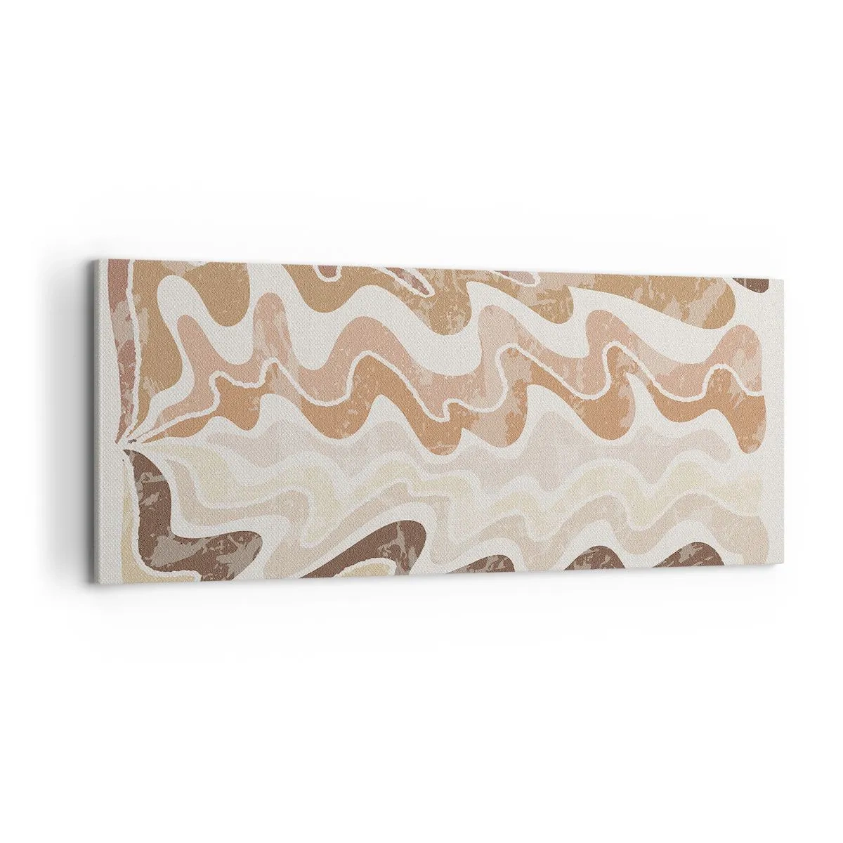 Schilderen op canvas - Goede energie – goede emoties - 100x40 cm