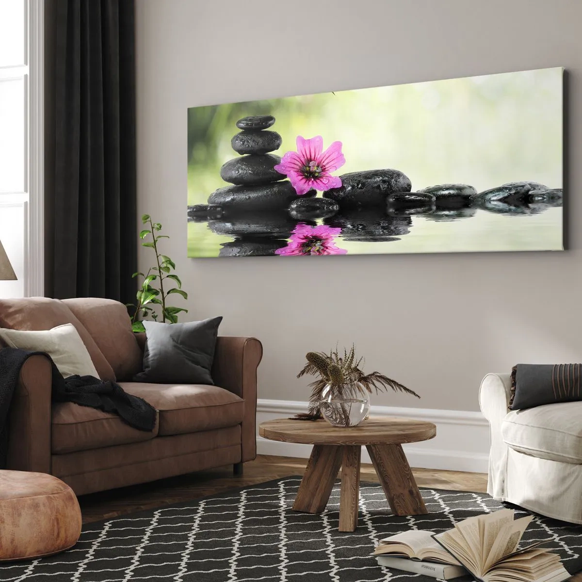 Schilderen op canvas - Tijd voor de ziel - 160x50 cm