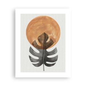 Poster - Altijd de zon - 40x50 cm