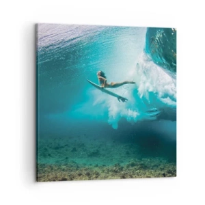 Schilderen op canvas - Onderwaterwereld - 60x60 cm