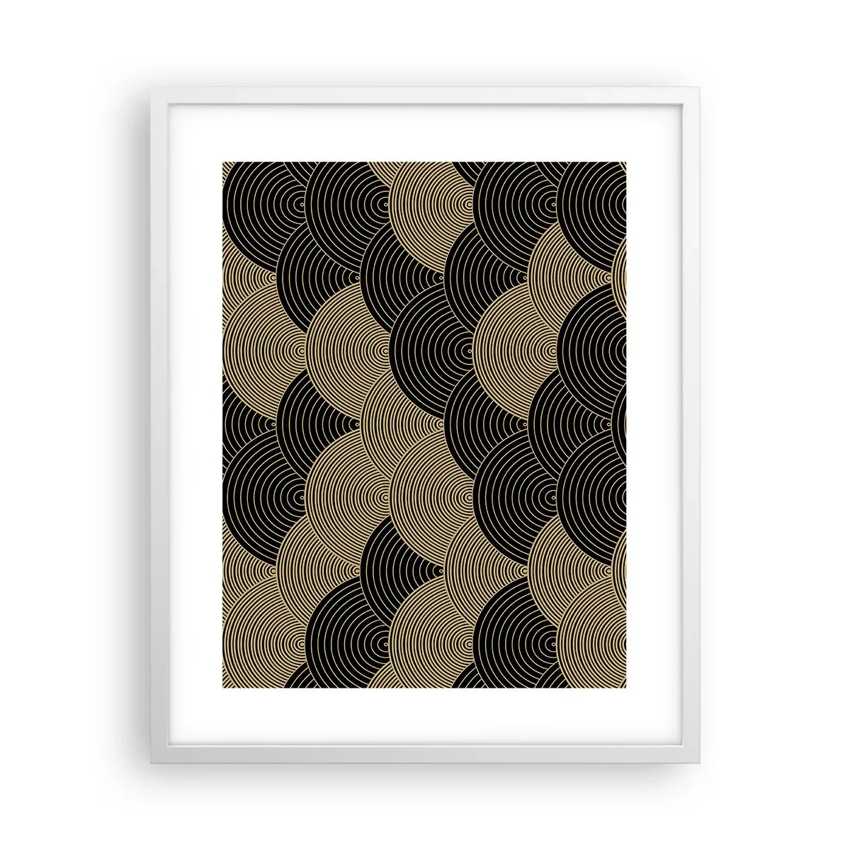 Poster in een witte lijst - Eenheid in veelheid - 40x50 cm