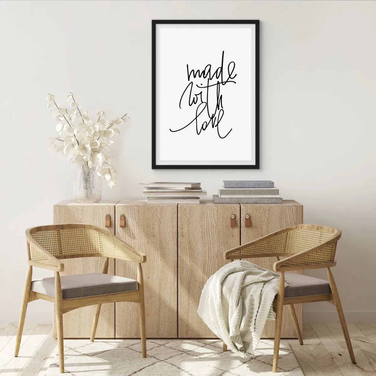 Poster in een zwarte lijst - Het beste merk - 30x40 cm