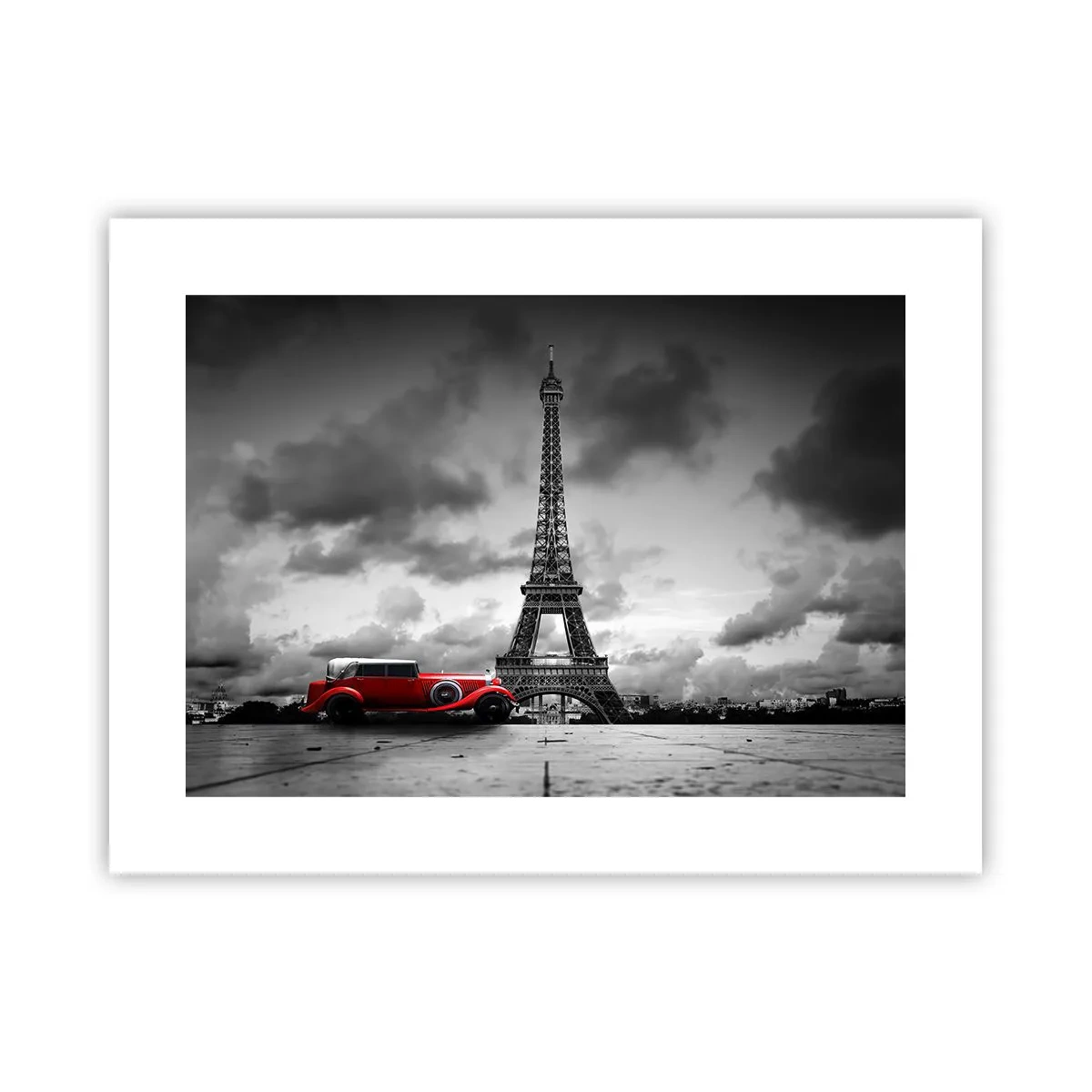 Poster - Nog niet zo lang geleden in Parijs - 40x30 cm