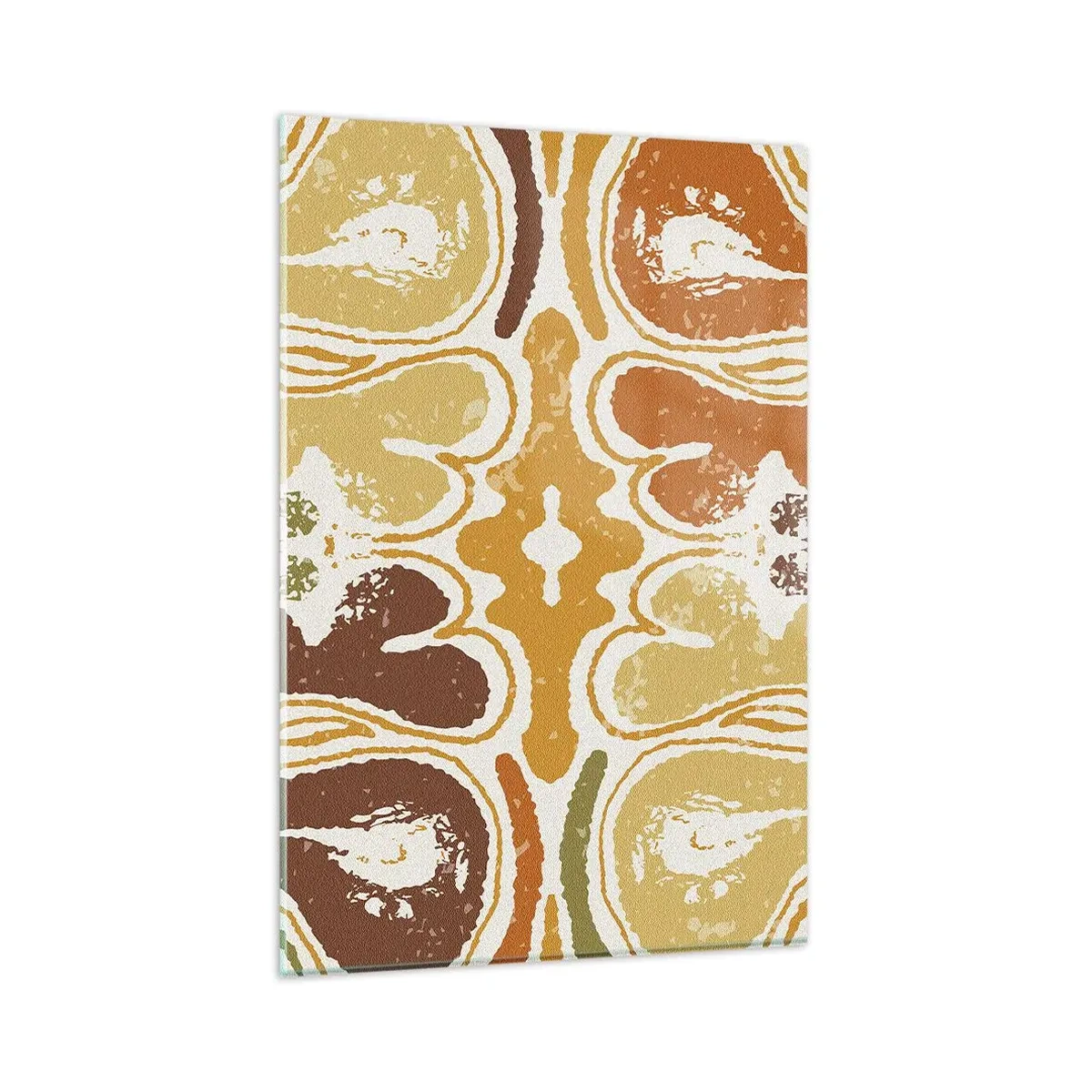 Schilderen op glas - Sentimentele abstractie - 80x120 cm