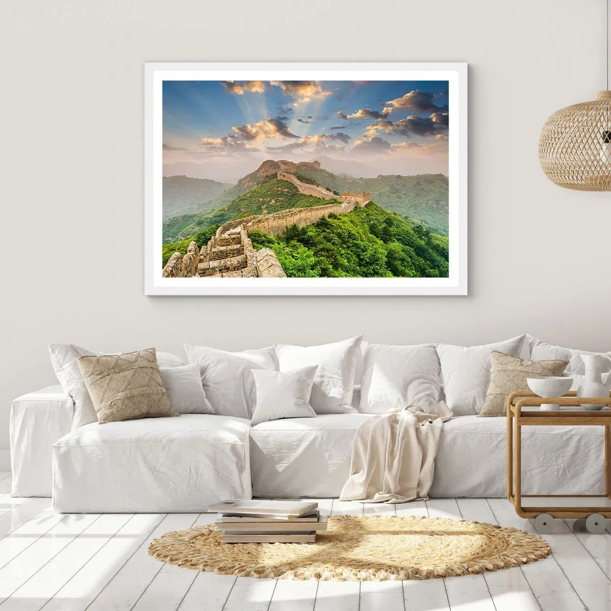 Poster in een witte lijst - Eeuwige grootheid - 70x50 cm