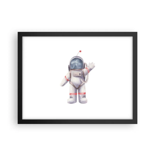 Poster in een zwarte lijst - Tot ziens! - 40x30 cm