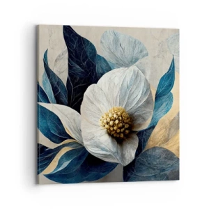 Schilderen op canvas - Hij heeft een hart van goud - 70x70 cm