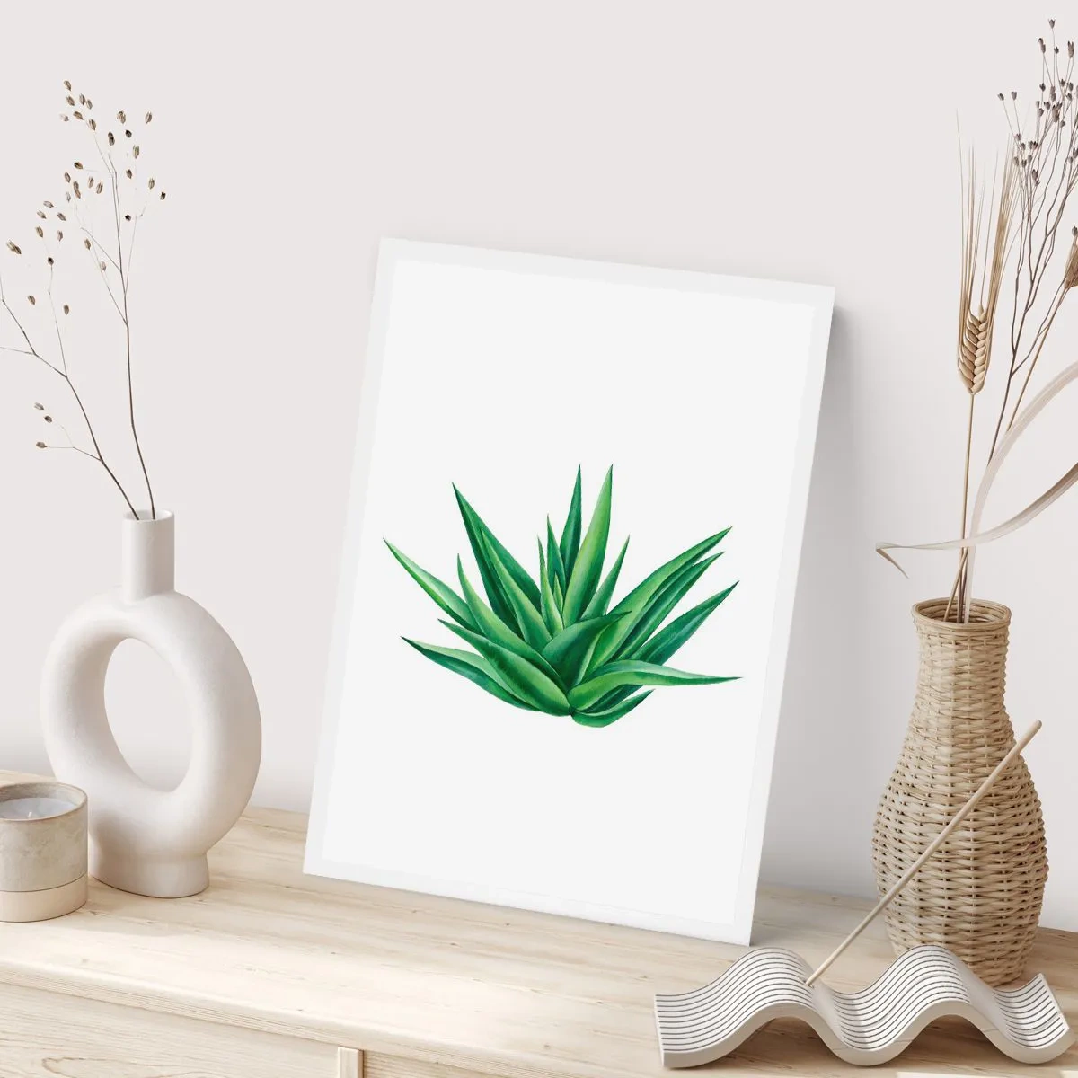 Poster - Groen – kracht – leven - 30x40 cm