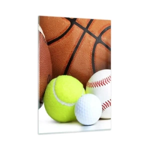 Schilderen op glas - Voetbal verbindt ons! - 80x120 cm