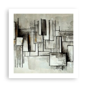 Poster - De kracht van eenvoud - 50x50 cm