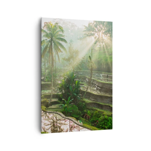 Schilderen op canvas - Opgroeien in de zon - 70x100 cm