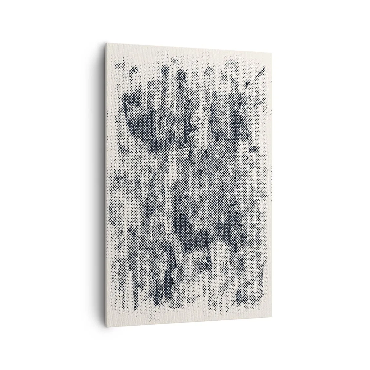 Schilderen op canvas - Mistige compositie - 80x120 cm