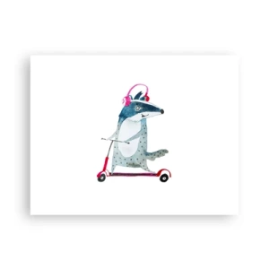 Poster - Badger vreugde - 40x30 cm