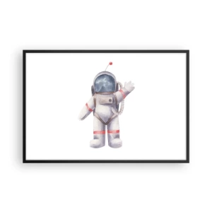 Poster in een zwarte lijst - Tot ziens! - 91x61 cm