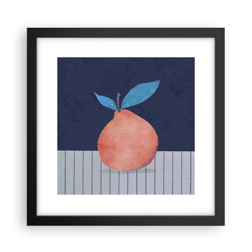 Poster in een zwarte lijst - Convexiteit en vlak - 30x30 cm