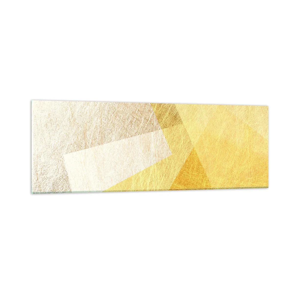 Schilderen op glas - Geometrie weer - 90x30 cm