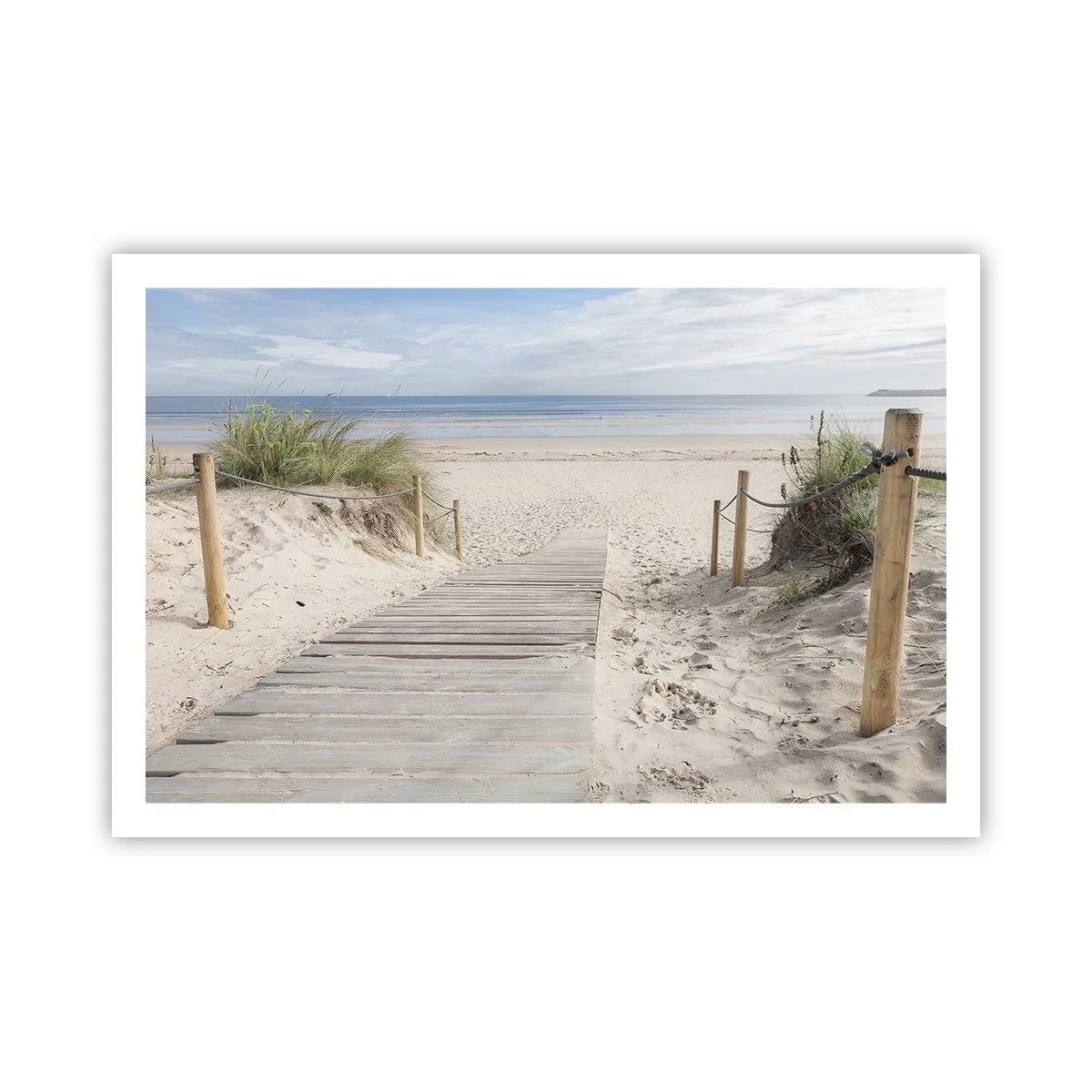 Poster - naar de horizon - 91x61 cm