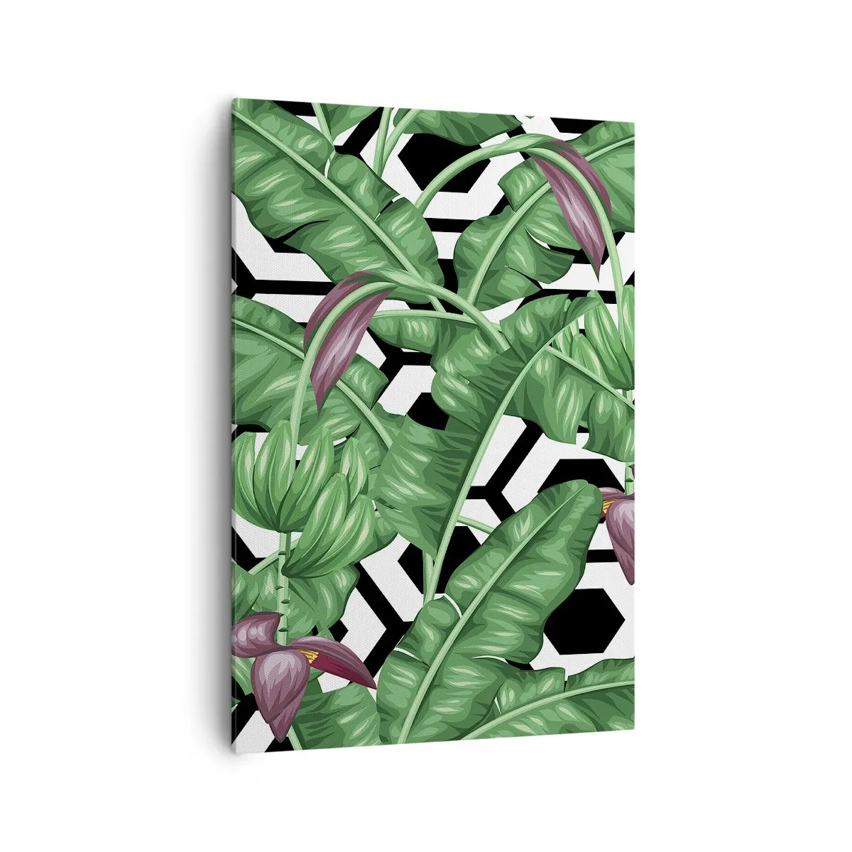 Schilderen op canvas - Van nature een symmetrische compositie - 70x100 cm