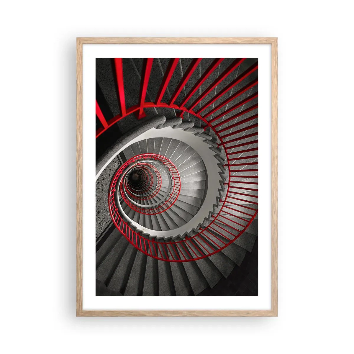 Een poster in een licht eiken lijst - Architectuur plezier - 50x70 cm
