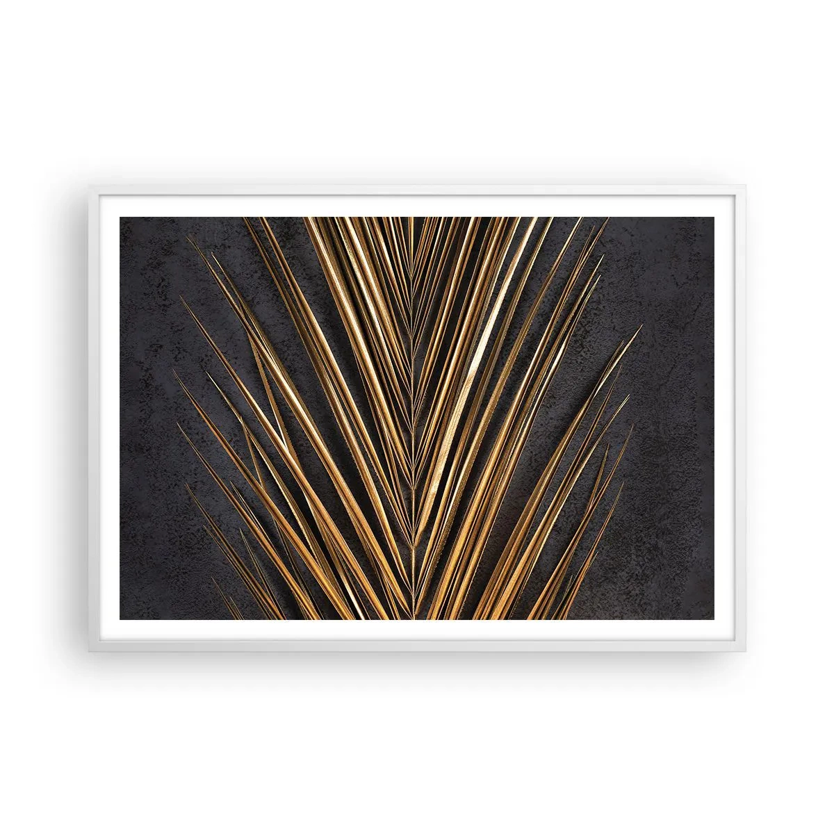 Poster in een witte lijst - Het goud van de tropen - 100x70 cm
