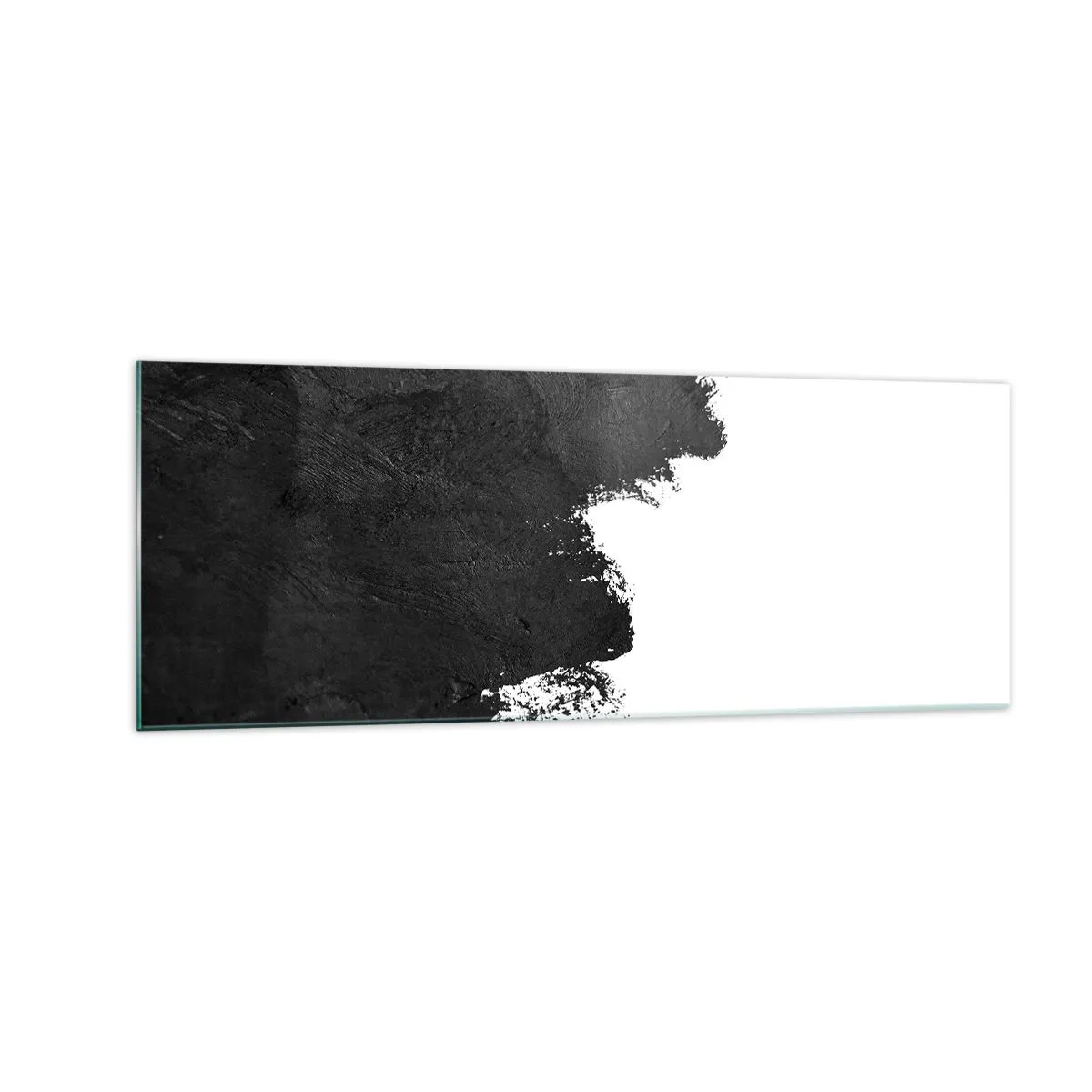 Schilderen op glas - Elementen: aarde - 140x50 cm