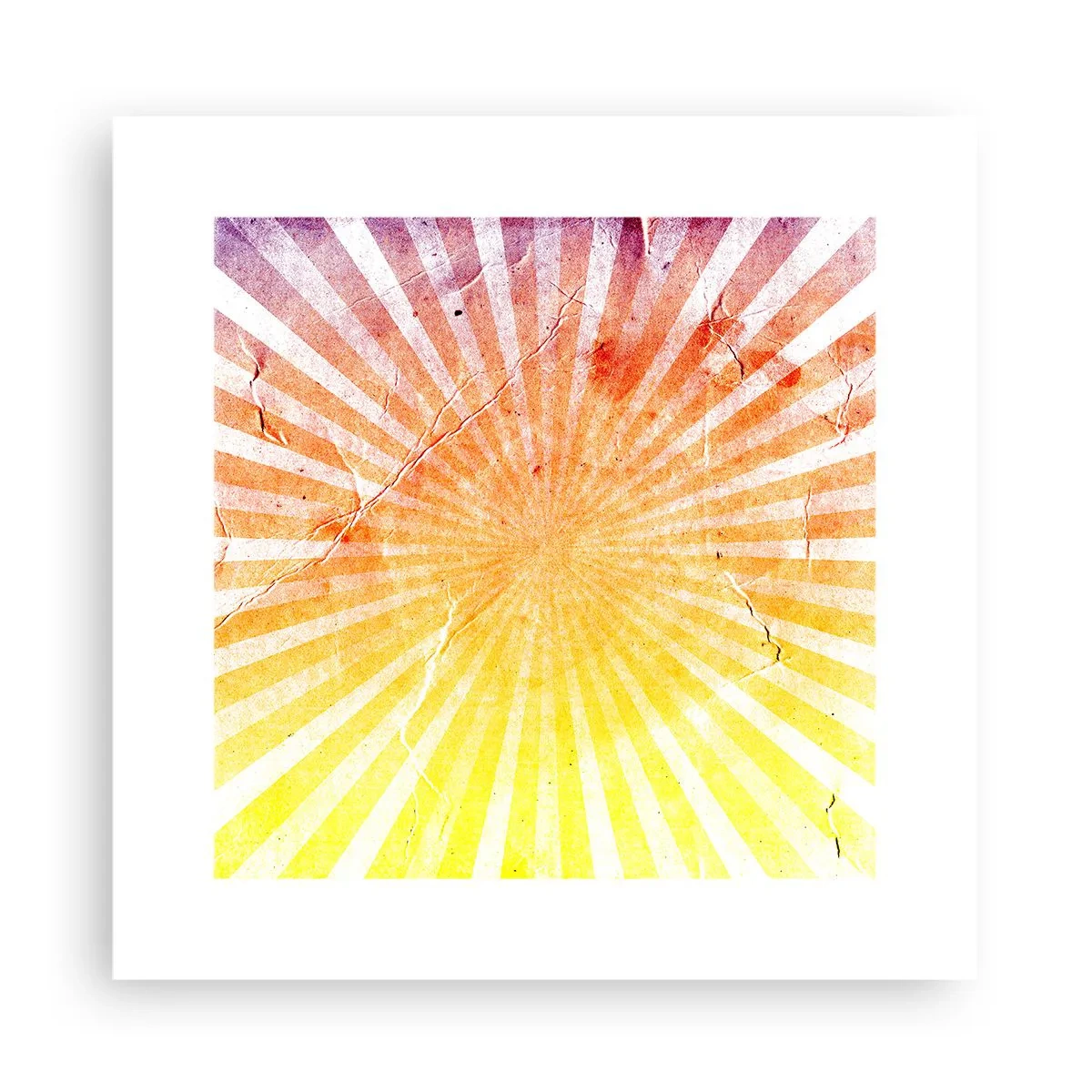Poster - Zonsopgangen en zonsondergangen - 30x30 cm
