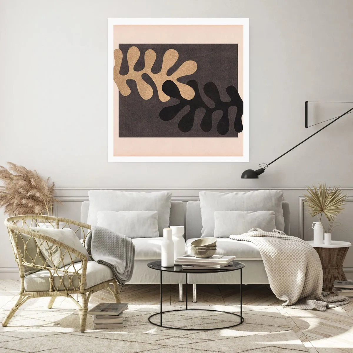 Poster - Afwezigheid en complement - 40x40 cm