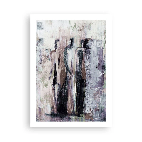 Poster - De mysterieuze drie - 50x70 cm