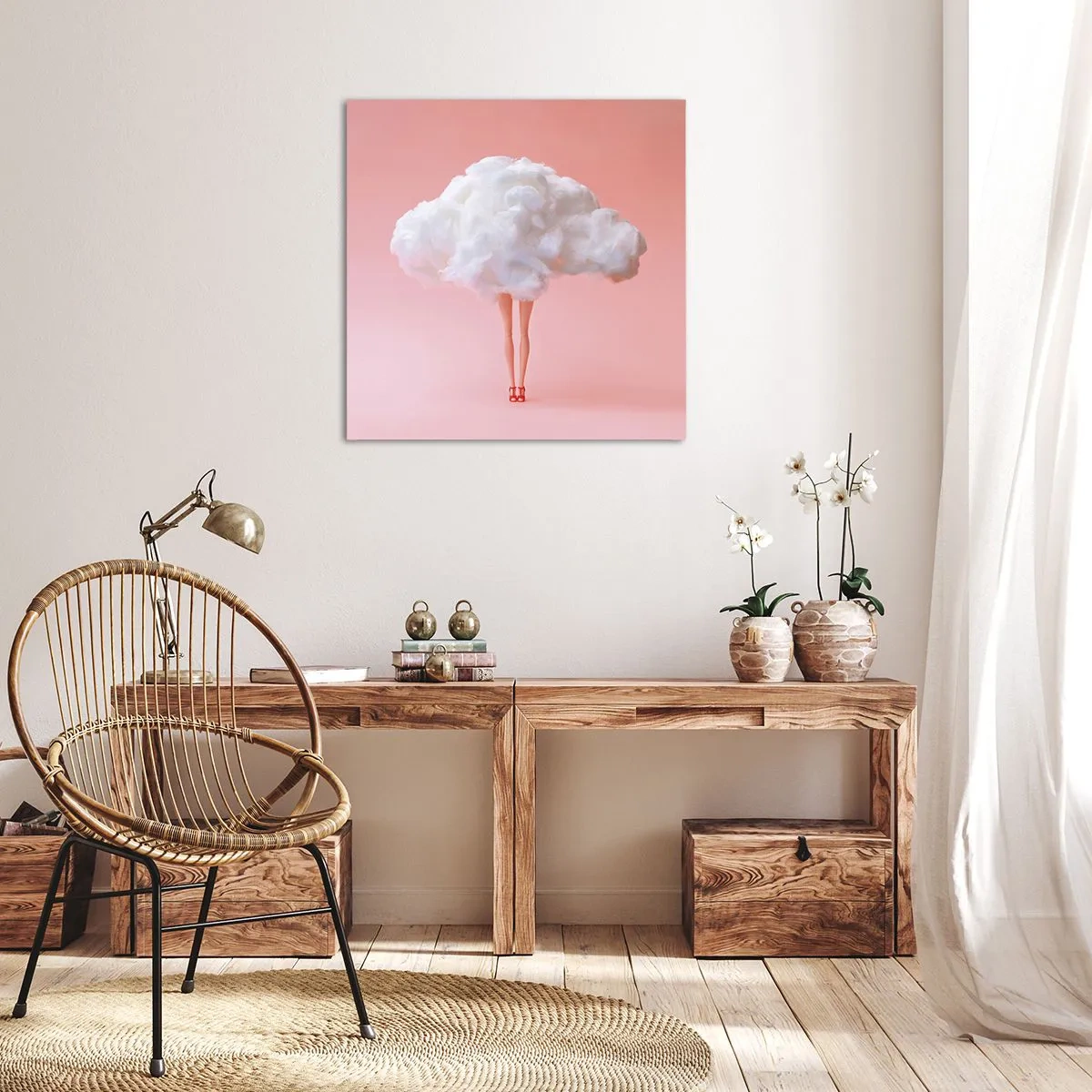 Schilderen op canvas - Zoete belofte - 40x40 cm