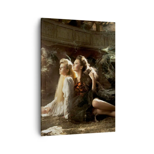 Schilderen op canvas - En er was poëzie - 50x70 cm