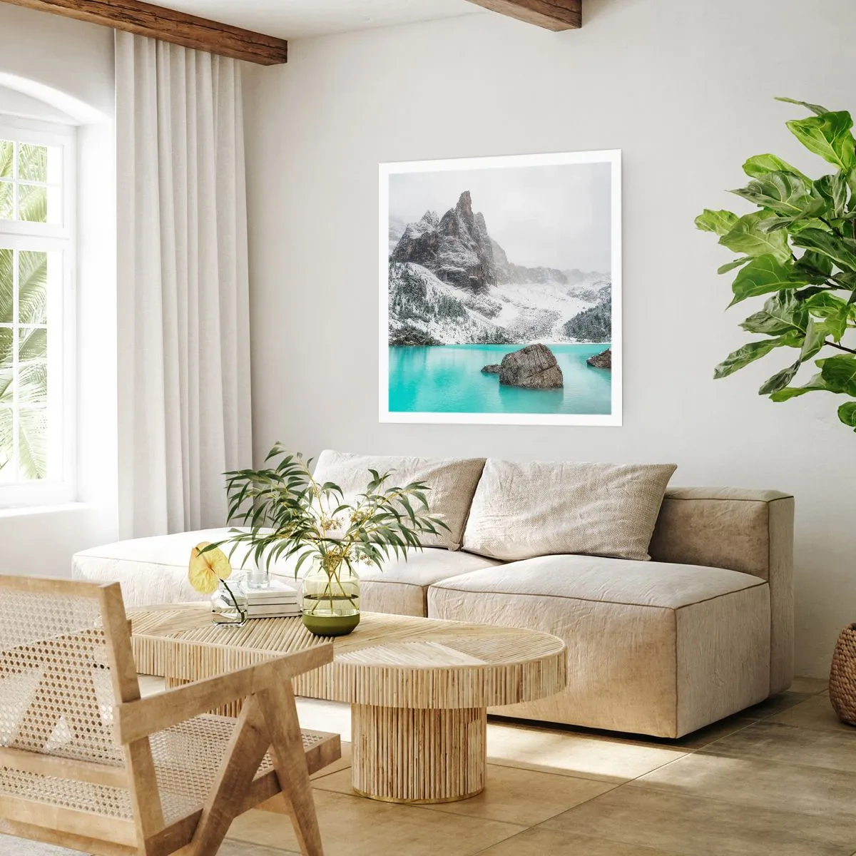 Poster - Bewakend - 40x40 cm
