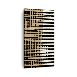 Schilderen op canvas - Architecturale abstractie - 45x80 cm