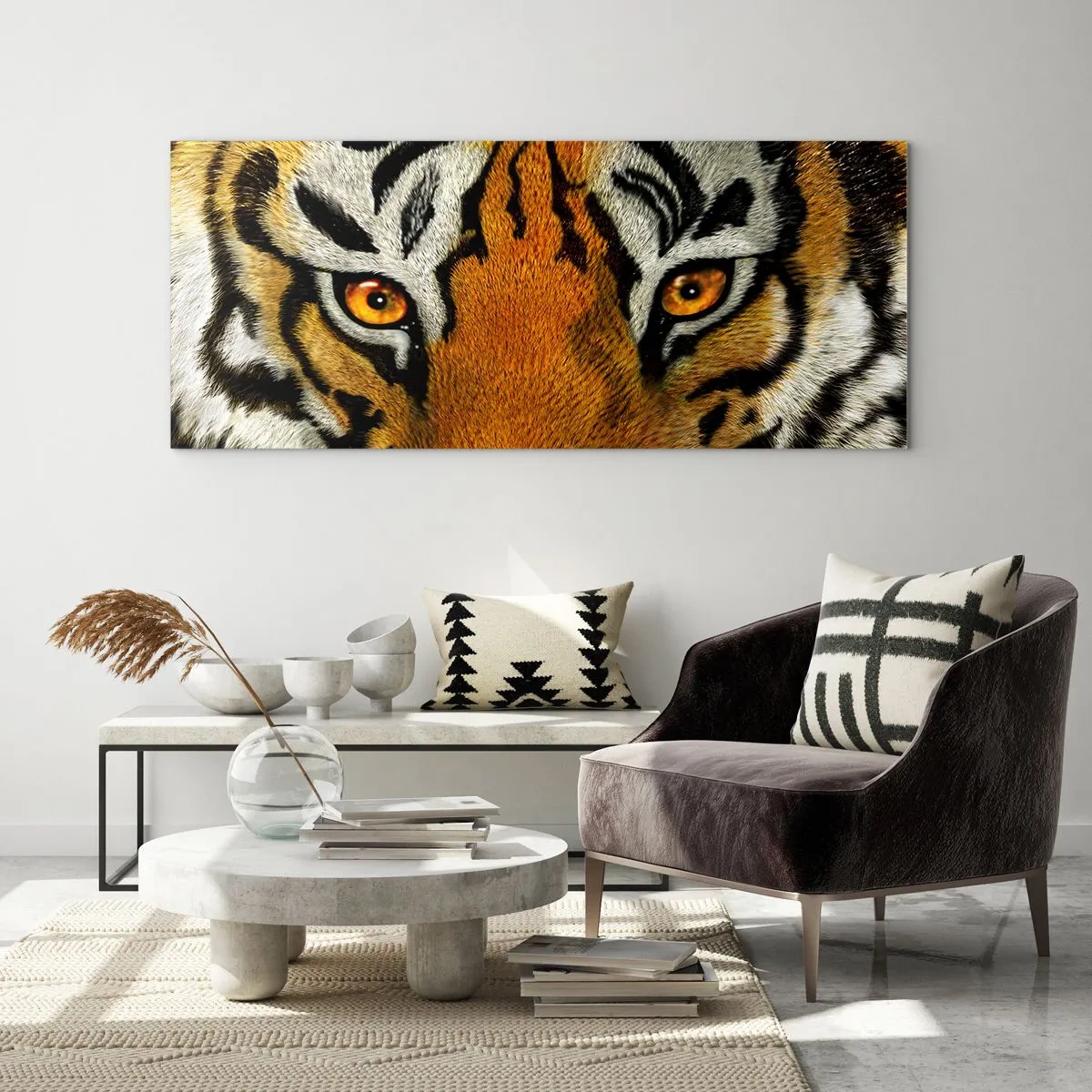 Schilderen op glas - Vreselijk en mooi - 120x50 cm