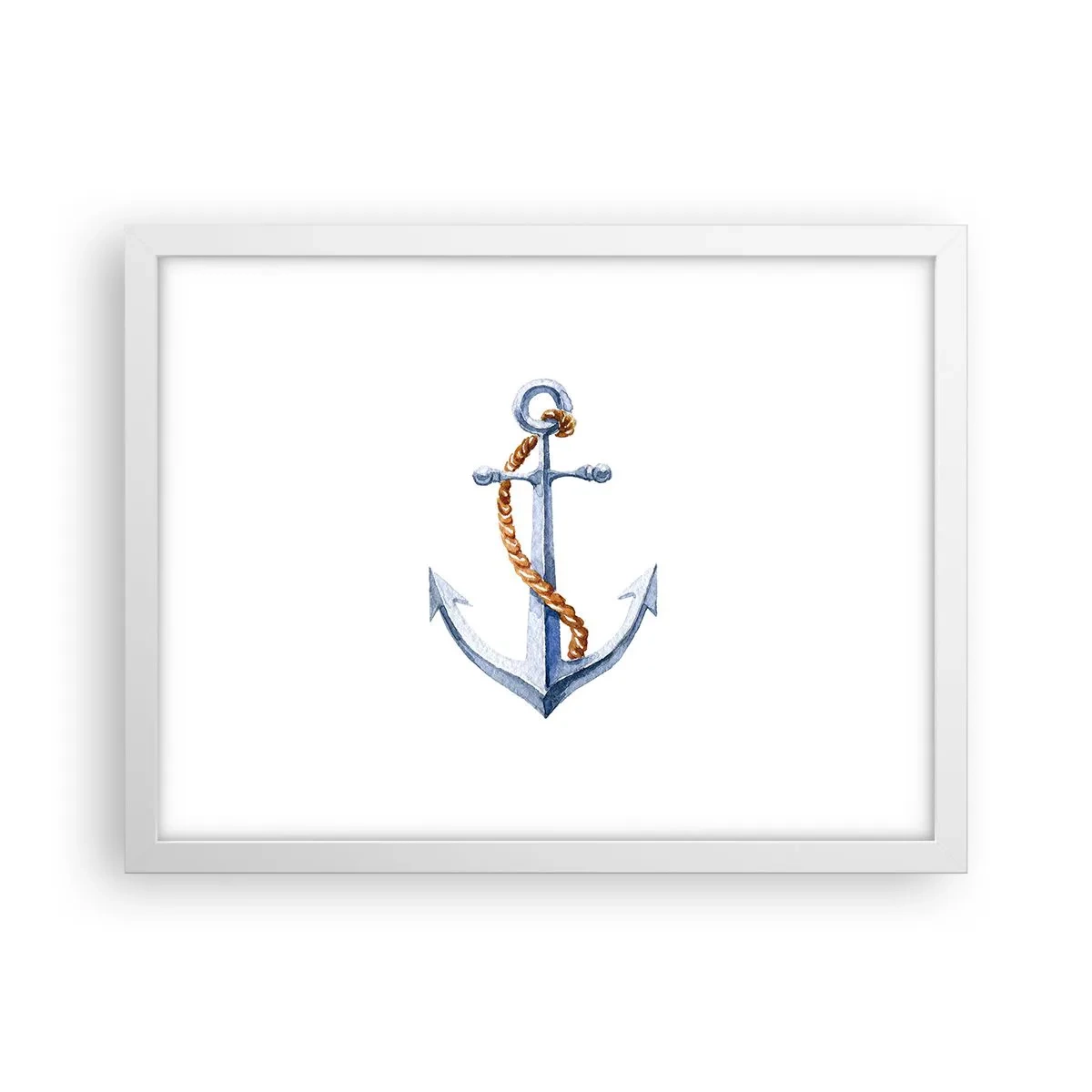 Poster in een witte lijst - Ahoi avontuur! - 40x30 cm