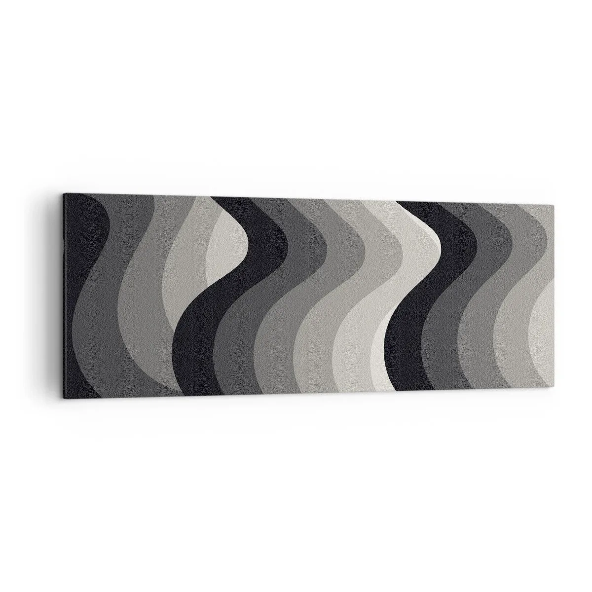 Schilderen op canvas - Golf na golf - 140x50 cm