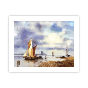 Poster - De terugkeer van zeelieden - 50x40 cm