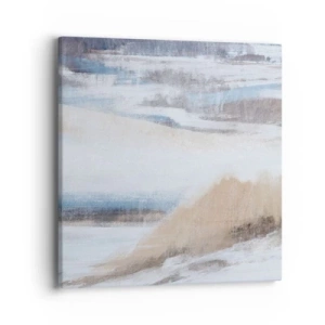 Schilderen op canvas - Winterse compositie - 40x40 cm