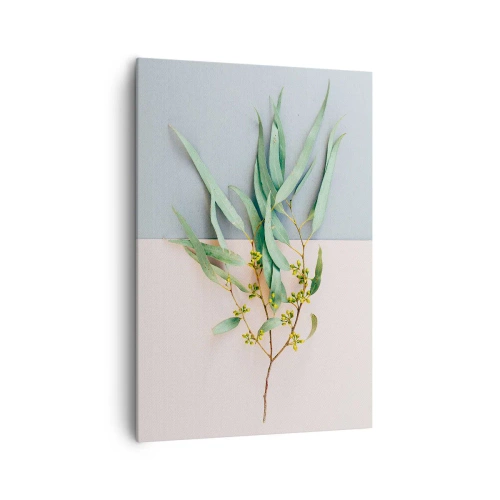 Schilderen op canvas - Subtiliteit in pastelkleuren - 70x100 cm