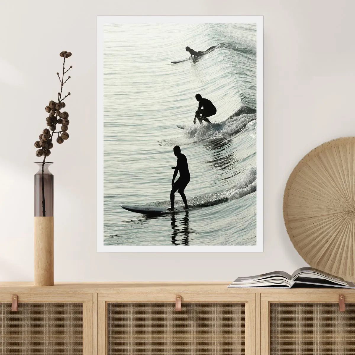 Poster - Om de golf te ontmoeten - 61x91 cm