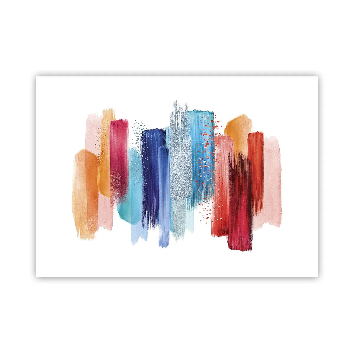Poster - Omhoog en omlaag - 70x50 cm