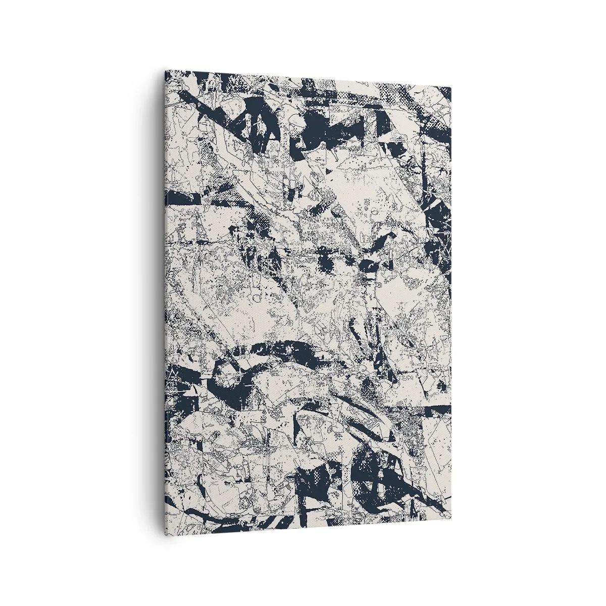 Schilderen op canvas - Interpenetratie van tegenstellingen - 70x100 cm