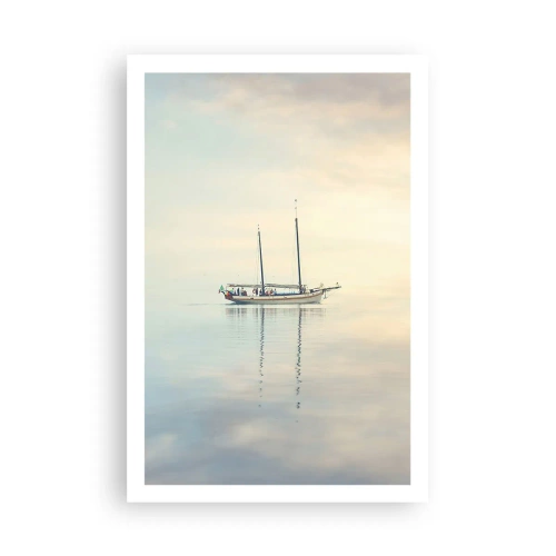 Poster - In een zee van stilte - 61x91 cm