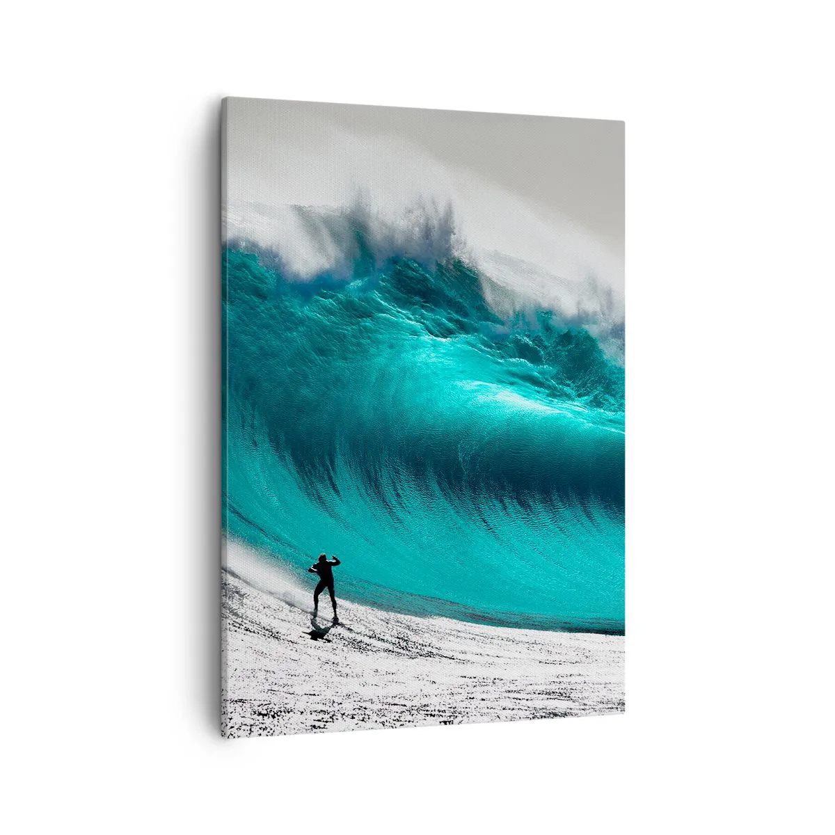 Schilderen op canvas - Uitdaging aanvaard - 50x70 cm