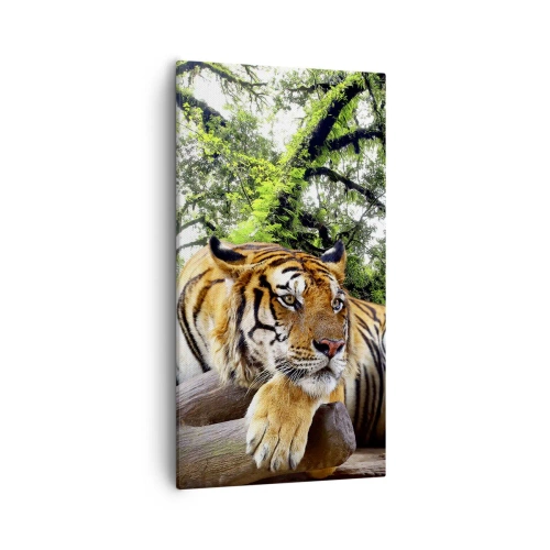 Schilderen op canvas - Met vriendelijke groet - 55x100 cm