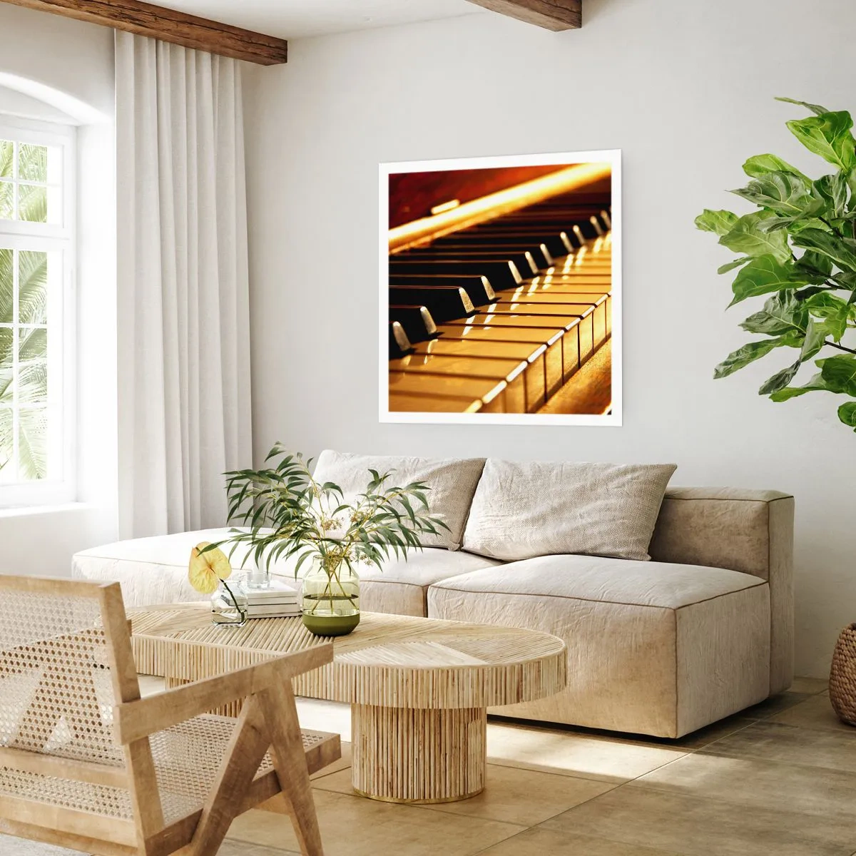 Poster - Eindeloze mogelijkheden - 60x60 cm