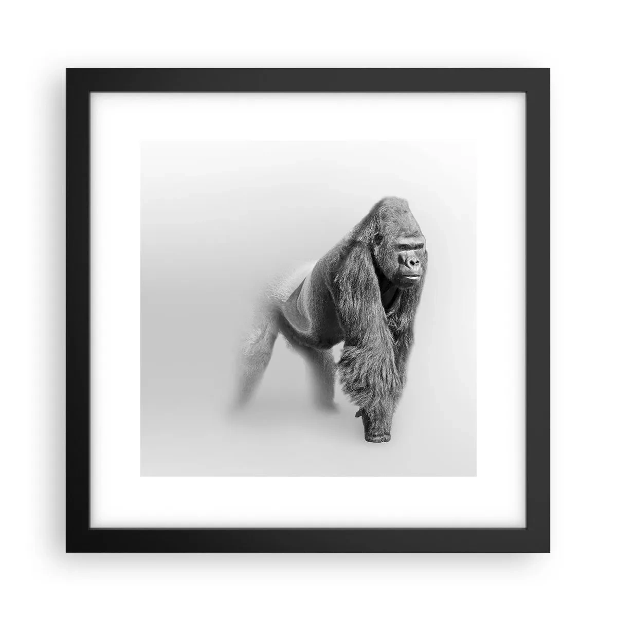 Poster in een zwarte lijst - Vertrouwen in zijn kracht - 30x30 cm