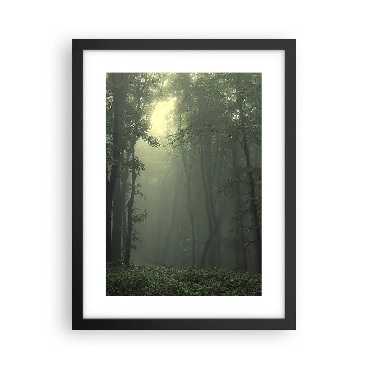 Poster in een zwarte lijst - Voordat hij wakker wordt - 30x40 cm