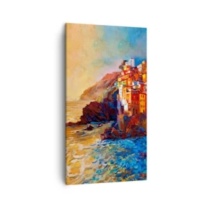 Schilderen op canvas - Italiaanse sfeer - 45x80 cm